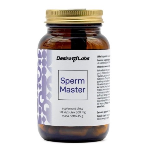 Desire Labs Sperm Master suplement diety 90 kapsułek