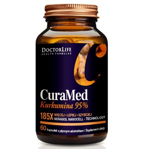 Doctor Life CuraMed NanoCell kurkumina micelizowana 720mg suplement diety 60 kapsułek