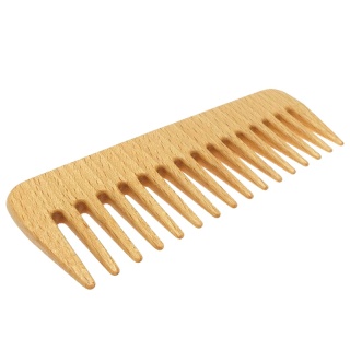 Gorgol Comb Drewniany grzebień do włosów kręconych afro
