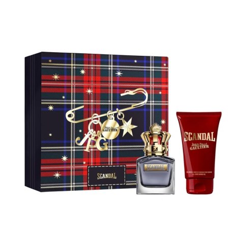 Jean Paul Gaultier Scandal Pour Homme zestaw woda toaletowa spray 50ml + żel pod prysznic 75ml