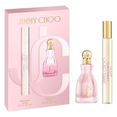 Jimmy Choo I Want Choo With Love zestaw woda perfumowana spray 10ml + woda perfumowana spray 4.5ml