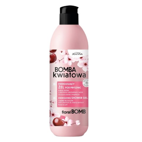 Joanna Bomba Kwiatowa energizujący żel pod prysznic kwiat wiśni 500ml