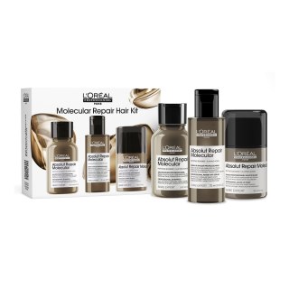 L'Oreal Professionnel Serie Expert Absolut Repair Molecular zestaw szampon 100ml + serum 75ml + krem 50ml
