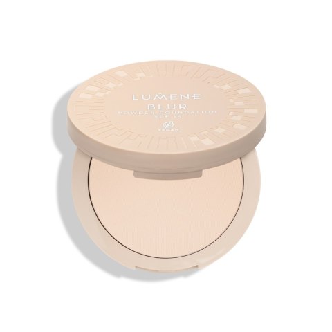 Lumene Blur Longwear Powder Foundation SPF15 długotrwały puder do twarzy 1 10g