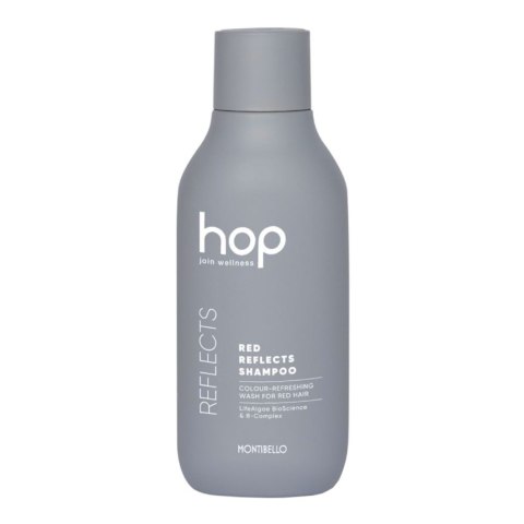 MONTIBELLO Hop Red Reflects Shampoo szampon podkreślający kolor do włosów rudych i kasztanowych 300ml