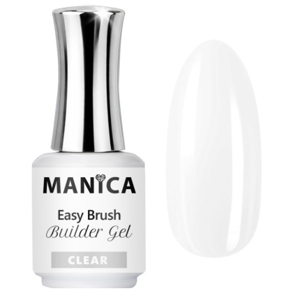 Manica Easy Brush Builder Gel żel w butelce clear 15ml