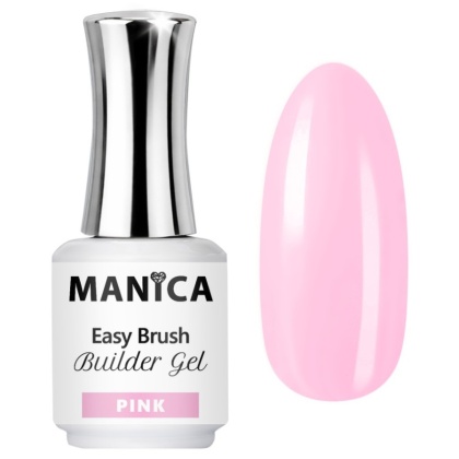 Manica Easy Brush Builder Gel żel w butelce pink 15ml