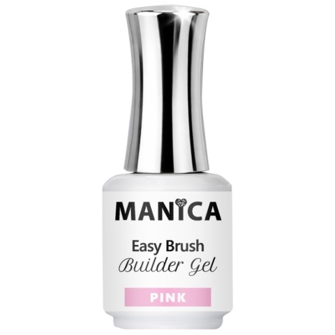 Manica Easy Brush Builder Gel żel w butelce pink 15ml