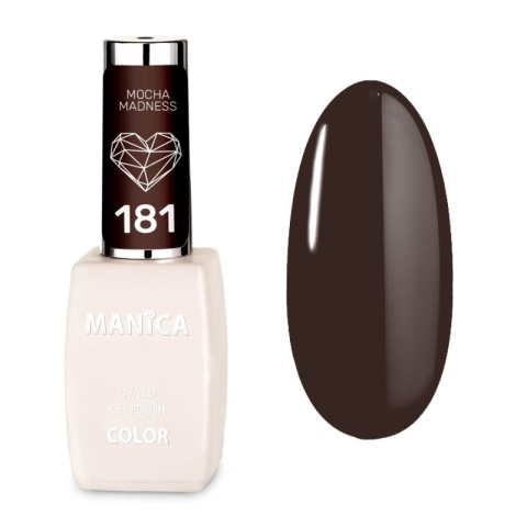 Manica Lakier hybrydowy LED/UV 10ml - Mocha Madness - 181