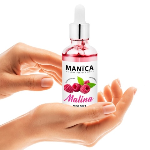 Manica Miss Soft Raspberry oliwka do skórek malina 50ml