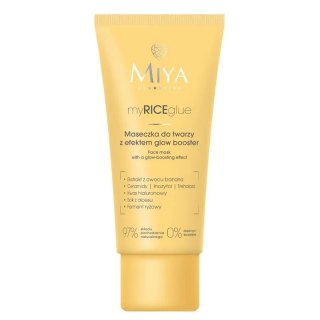 Miya Cosmetics MyRICEglue maseczka do twarzy z efektem glow booster 60ml