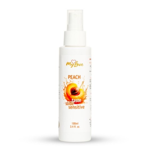 MyLove Taste Slide Sensitive żel intymny Peach 100ml