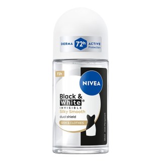 Nivea Black & White Invisible Silky Smooth antyperspirant w kulce 50ml