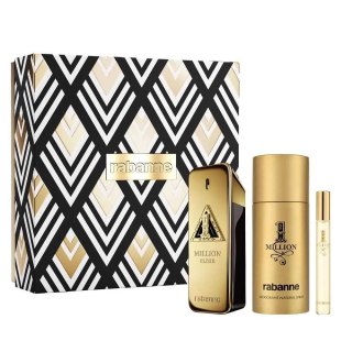 Paco Rabanne 1 Million Elixir zestaw perfumy spray 100ml + dezodorant spray 150ml + perfumy spray 10ml