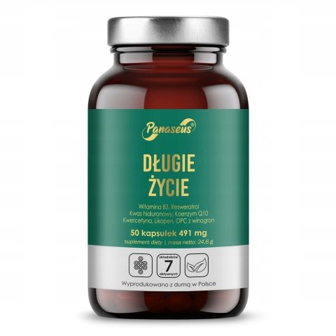 Panaseus Długie Życie suplement diety 50 kapsułek