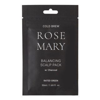 RATED GREEN Rosemary kuracja regulująca do skóry głowy z rozmarynem i aktywnym węglem 50ml
