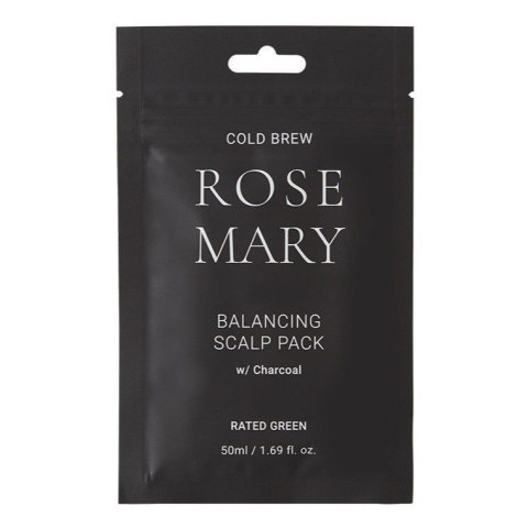 RATED GREEN Rosemary kuracja regulująca do skóry głowy z rozmarynem i aktywnym węglem 50ml