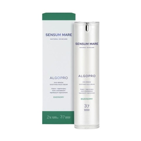 Sensum Mare Algopro kojąco-regenerujący krem z kompleksem łagodzącym i egzosomami 50ml