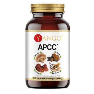 Yango APCC grzyby witalne suplement diety 100 kapsułek
