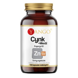 Yango Cynk + Miedź suplement diety 90 kapsułek