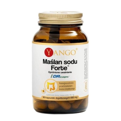 Yango Maślan sodu Forte suplement diety 90 kapsułek