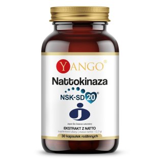 Yango Nattokinaza - NSK-SD 20 suplement diety 30 kapsułek