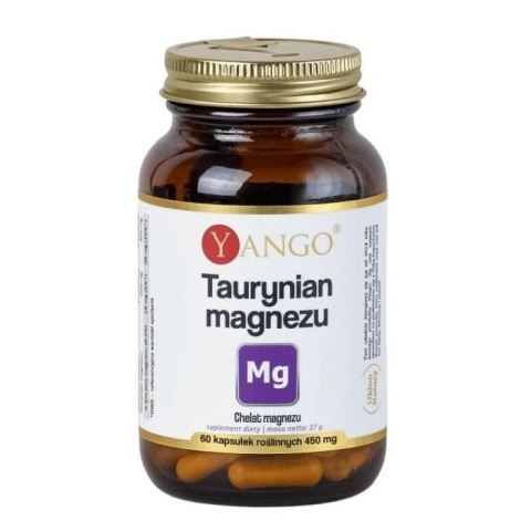 Yango Taurynian magnezu suplement diety 60 kapsułek