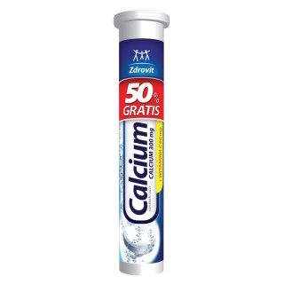 Zdrovit Calcium + Witamina C suplement diety 20 tabletek musujących