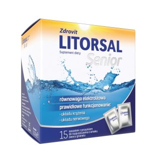 Zdrovit Litorsal Senior suplement diety 15 saszetek