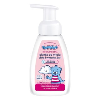 Bambino Hipoalergiczna pianka do mycia ciała i włosów 2w1 250ml