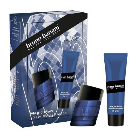 Bruno Banani Magic Man zestaw woda toaletowa spray 30ml + żel pod prysznic 50ml