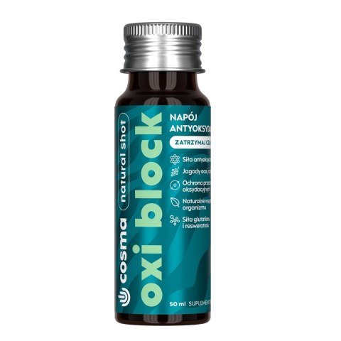 Cosma Cannabis Oxi Block naturalny shot antyoksydacyjny 50ml