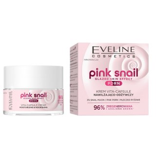 Eveline Cosmetics Pink Snail krem nawilżająco-odżywczy 50ml