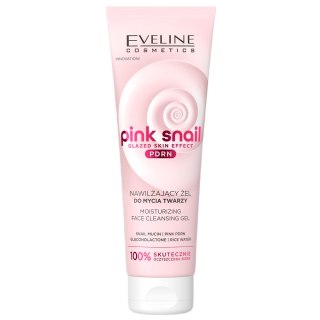 Eveline Cosmetics Pink Snail nawilżający żel do mycia twarzy 140ml