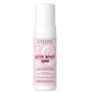 Eveline Cosmetics Pink Snail ultradelikatna pianka do mycia twarzy 150ml