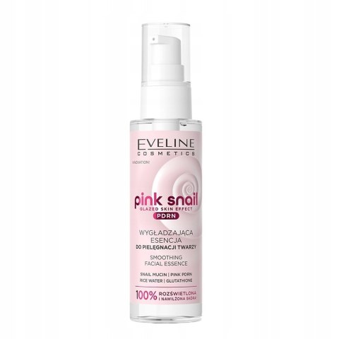 Eveline Cosmetics Pink Snail wygładzająca esencja do pielęgnacji twarzy 100ml