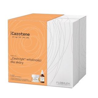 Floslek BetaCarotene Pro Age zestaw olejek z beta-karotenem 30ml + krem przeciwzmarszczkowy 50ml