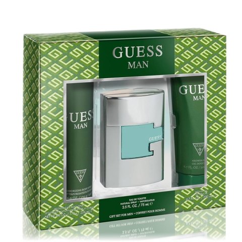 Guess Man zestaw woda toaletowa spray 75ml + żel pod prysznic 200ml + dezodorant spray 226ml