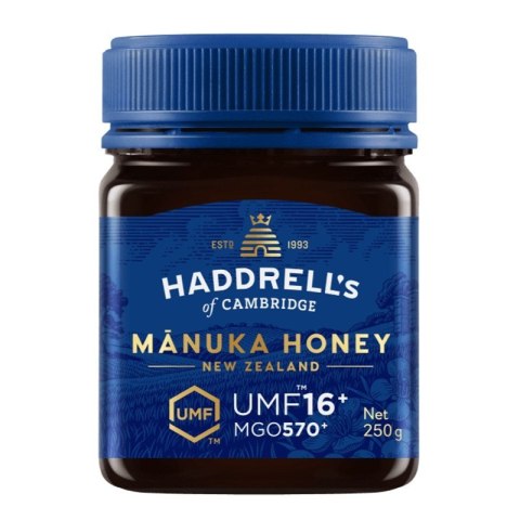 Haddrell's Manuka Honey miód manuka UMF16+ MGO570+ 250g