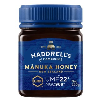Haddrell's Manuka Honey miód manuka UMF22+ MGO968+ 250g