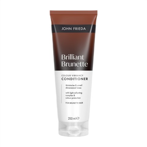John Frieda Brilliant Brunette odżywka do włosów brązowych 250ml