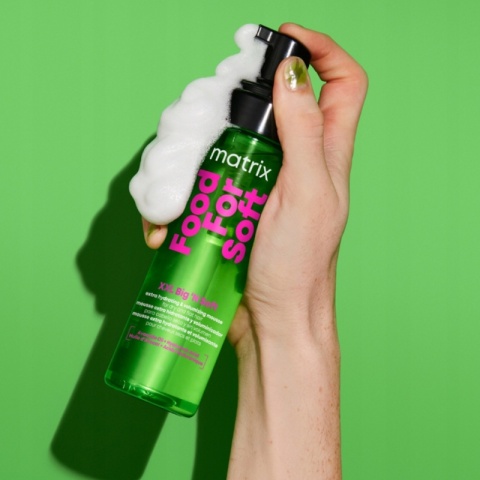 Matrix Food For Soft XXL Big 'N Soft nawilżająca pianka do włosów dodająca objętości 200ml