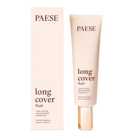 Paese Long Cover Fluid kryjący podkład do twarzy 1.5 Beige 30ml
