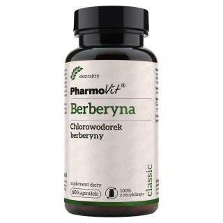 Pharmovit Berberyna Chlorowodorek berberyny suplement diety 60 kapsułek