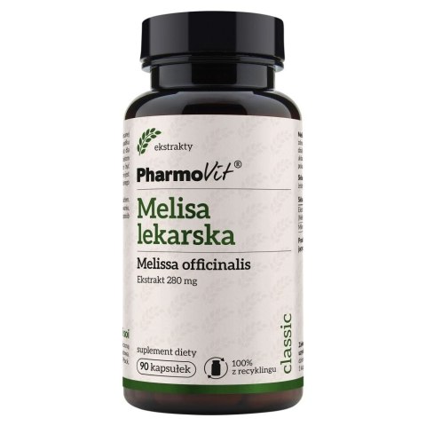 Pharmovit Melisa lekarska 280 mg suplement diety 90 kapsułek