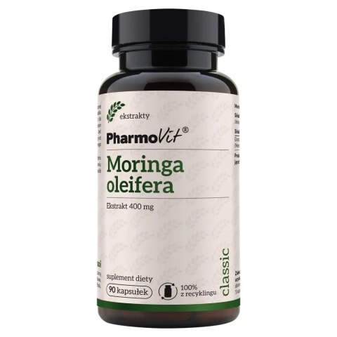 Pharmovit Moringa oleifera 400 mg suplement diety 90 kapsułek