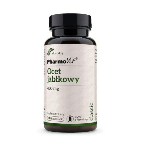 Pharmovit Ocet jabłkowy 400 mg suplement diety 90 kapsułek
