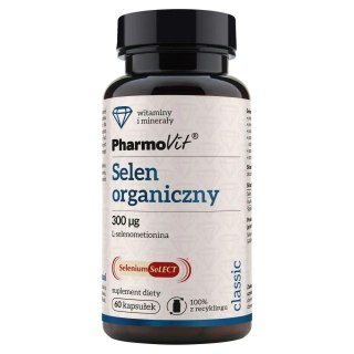 Pharmovit Selen organiczny 300 µg suplement diety 60 kapsułek