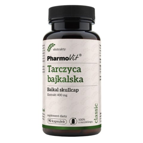 Pharmovit Tarczyca bajkalska 400 mg suplement diety 90 kapsułek