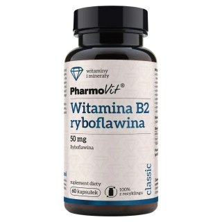Pharmovit Witamina B2 ryboflawina 50 mg suplement diety 60 kapsułek